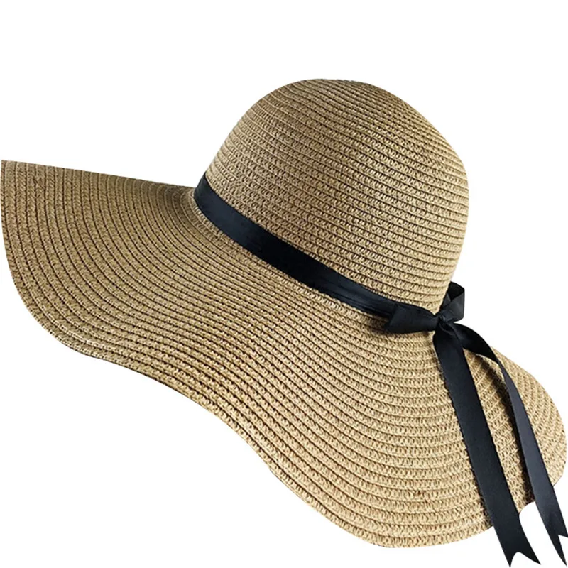 Foldable Wide Brim Straw Hat Foldable Wide Brim Straw Hat