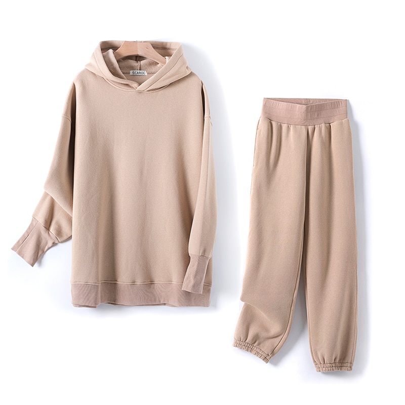 Cotton Fleece Oversized Hoodie and Pants Cotton Fleece Oversized Hoodie and Pants