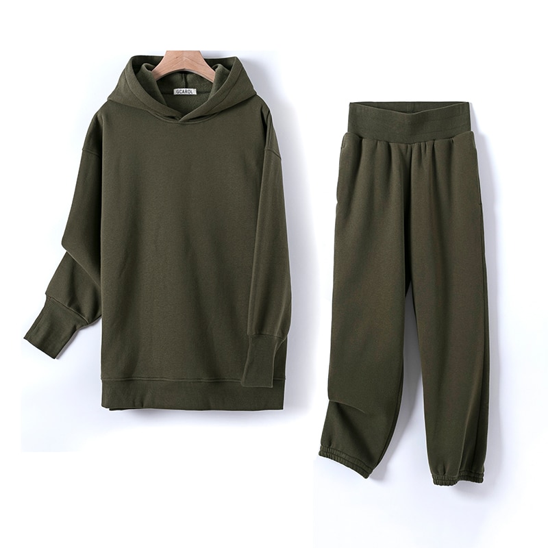 Cotton Fleece Oversized Hoodie and Pants Cotton Fleece Oversized Hoodie and Pants
