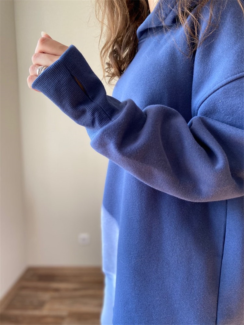 Cotton Fleece Oversized Hoodie and Pants Cotton Fleece Oversized Hoodie and Pants