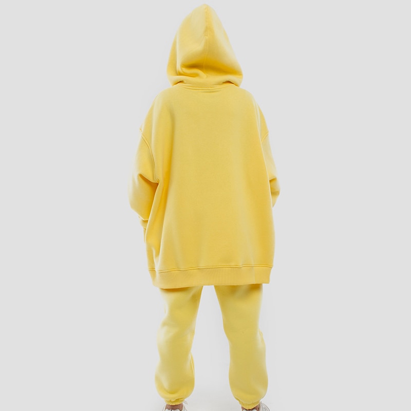 Cotton Fleece Oversized Hoodie and Pants Cotton Fleece Oversized Hoodie and Pants