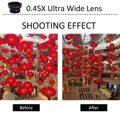 Professional 0.45X Wide Angle 12.5X Macro HD Camera Phone Lenses - Image 6